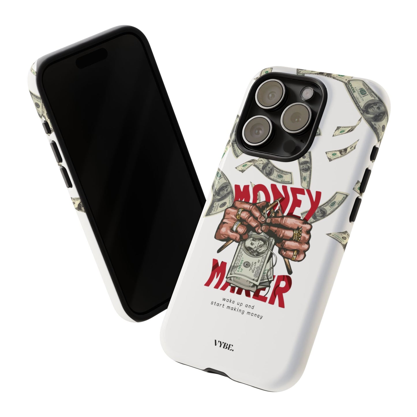 VYBE.-" Money maker." Phone case
