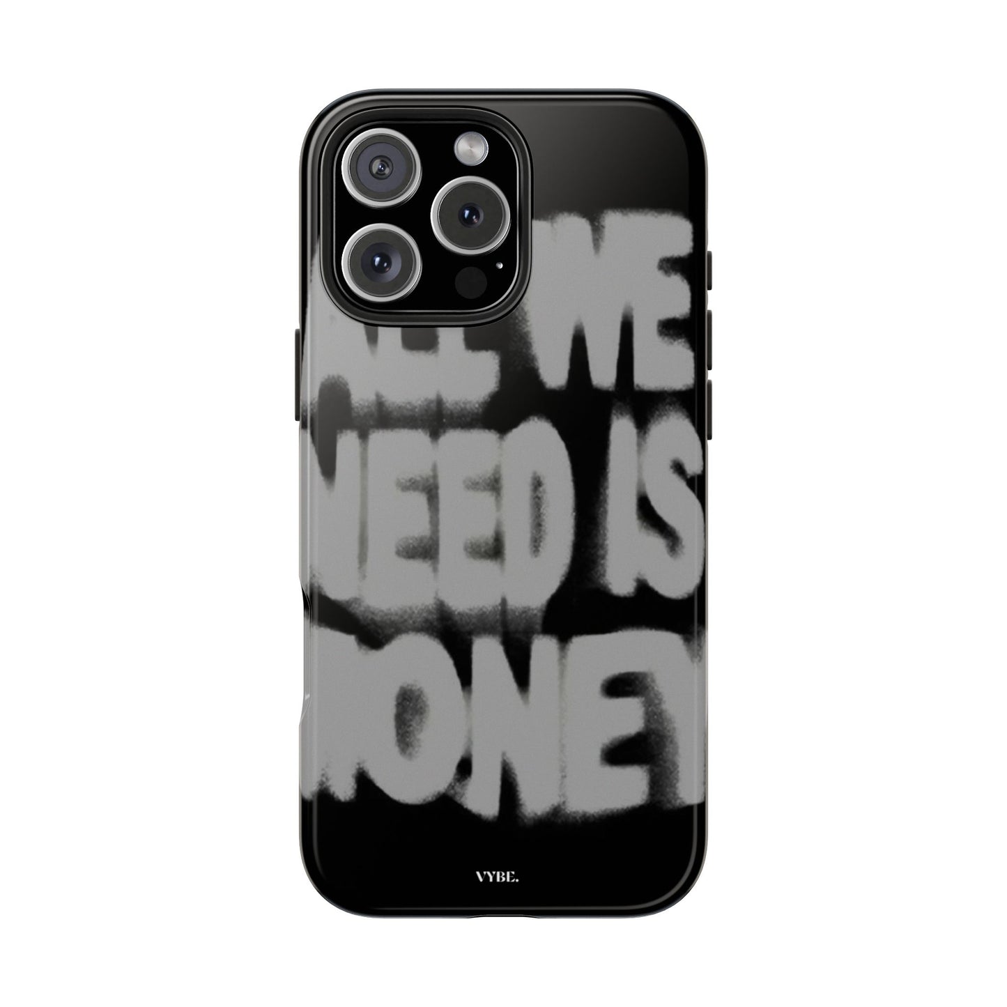 VYBE.-"All we need is money." Phone case