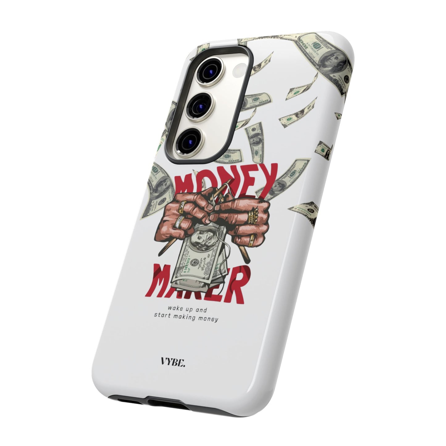 VYBE.-" Money maker." Phone case