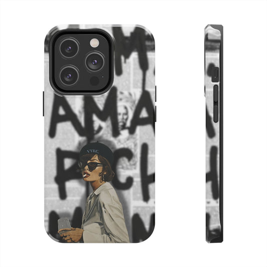 VYBE.-"Mom I'am a rich man." Phone case